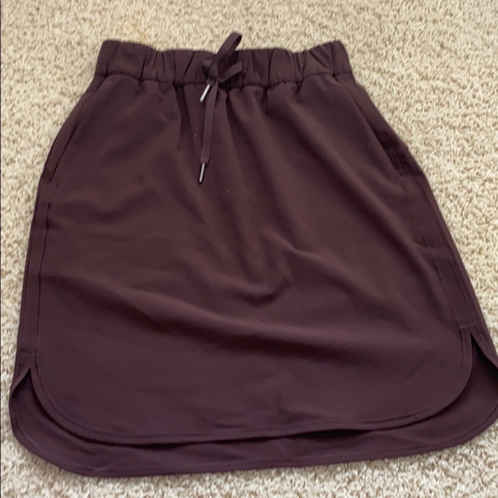 Lululemon on the fly skirt. Dark Purple